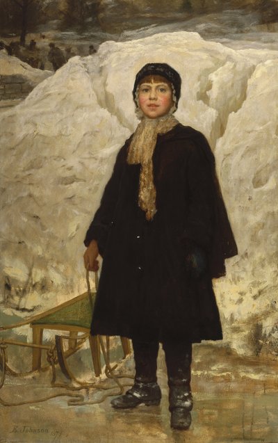 Portrait of a Child by Eastman Johnson
